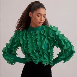 Very rare  brand new Anne Fontaine  Sidaline sweater mint green color 42 size